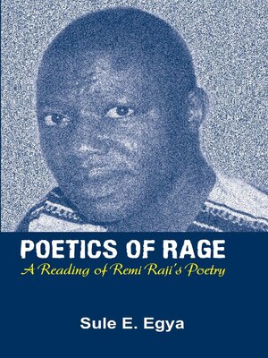 cover image of Poetics of Rage